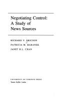 Negotiating control by Richard Victor Ericson