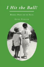 Cover of: I hit the ball!: baseball poems for the young