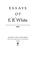Cover of: Essays of E. B. White.