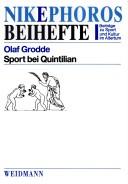 Cover of: Sport bei Quintilian