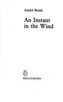 An instant in the wind by André Philippus Brink