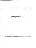 Cover of: Joyce's book of the dark, Finnegans wake