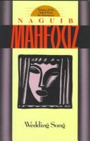 Cover of: Wedding Song, The by Naguib Mahfouz
