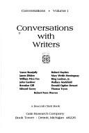Cover of: Conversations with writers by 
