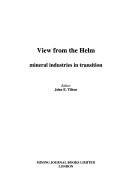 Cover of: View from the helm by John E. Tilton, editor.