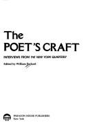 Cover of: The Poet's Craft: Interviews from the New York Quarterly