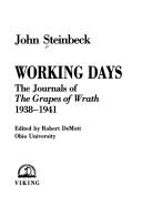 Cover of: Working days by John Steinbeck