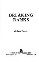 Cover of: Breaking ranks