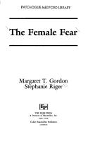 Cover of: The female fear