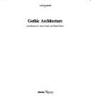 Cover of: Gothic architecture