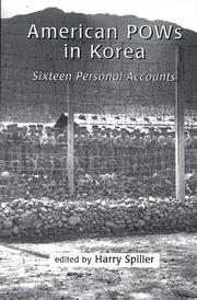 Cover of: American POWs in Korea: sixteen personal accounts