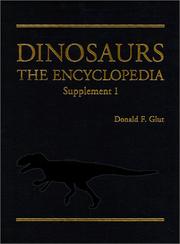 Cover of: Dinosaurs by Donald F. Glut