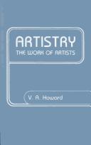 Cover of: Artistry: the work of artists.