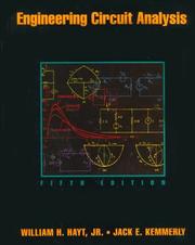 Cover of: Engineering circuit analysis by William Hart Hayt