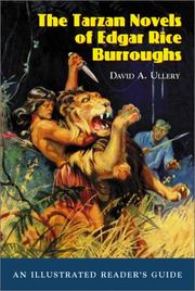 The Tarzan novels of Edgar Rice Burroughs by David A Ullery