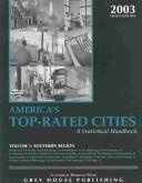 Cover of: America's Top-Rated Cities 2003: A Statistical Handbook : Southern Region (America's Top Rated Cities: a Statistical Handbook: Southern Region) by David Garoogian