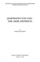 Cover of: Hartmann von Aue: Der arme Heinrich