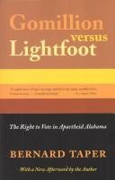 Cover of: Gomillion Versus Lightfoot: The Right to Vote in Apartheid Alabama (Fire Ant)