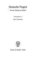 Cover of: Deutsche Fragen