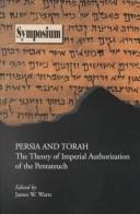 Cover of: Persia and Torah | 