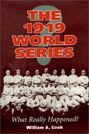 The 1919 World Series by William A. Cook