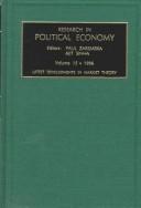 Cover of: Latest developments in Marxist theory by Paul Zarembka, Ajit Sinha.