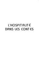 Cover of: L' hospitalité dans les contes by études réunies par Alain Montandon.