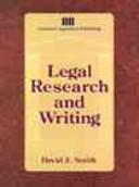 Cover of: Legal research and writing