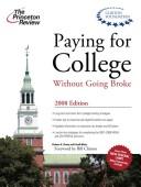 Cover of: Paying for College without Going Broke, 2008 Edition (College Admissions Guides) by Princeton Review