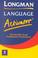 Cover of: Longman language activator