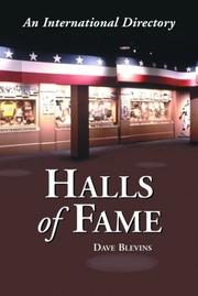 Cover of: Halls of fame: an international directory