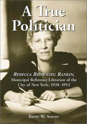 Cover of: Title A True Politician | Barry W. Seaver