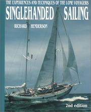 Cover of: Singlehanded Sailing by Richard Henderson