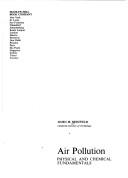 Cover of: Air pollution: physical and chemical fundamentals