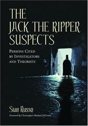 Cover of: The Jack the Ripper Suspects by Stan Russo