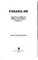 Cover of: Pasana-aw: vignettes on Bisayan history and culture
