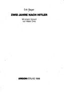 Cover of: Zwei Jahre nach Hitler by Erik Reger