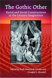 Cover of: The Gothic other: racial and social constructions in the literary imagination