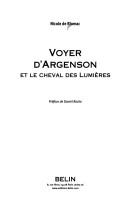 Cover of: Voyer d'Argenson et le cheval des Lumières