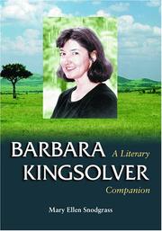 Cover of: Barbara Kingsolver: a literary companion