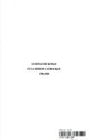 Cover of: Le royaume kongo et la mission catholique, 1750-1838 by Kabolo Iko Kabwita