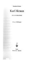 Cover of: Karl Kraus: die Biographie