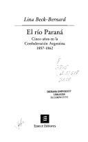 Cover of: Rio Parana, El