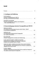 Cover of: Eine neue deutsche Europapolitik?: Rahmenbedingungen - Problemfelder - Optionen