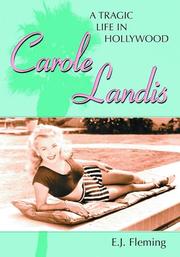 Cover of: Carole Landis: a tragic life in Hollywood