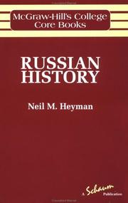 Cover of: Russian history by Neil M. Heyman