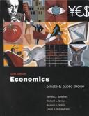Cover of: Economics: private and public choice