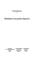 Cover of: Rimbaud ou La poésie objective