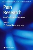 Cover of: Pain research: methods and protocols
