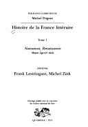 Cover of: Histoire de la France littéraire